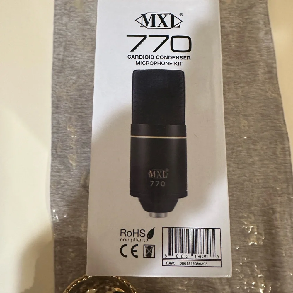 770 Cardioid Condenser Microphone - Black